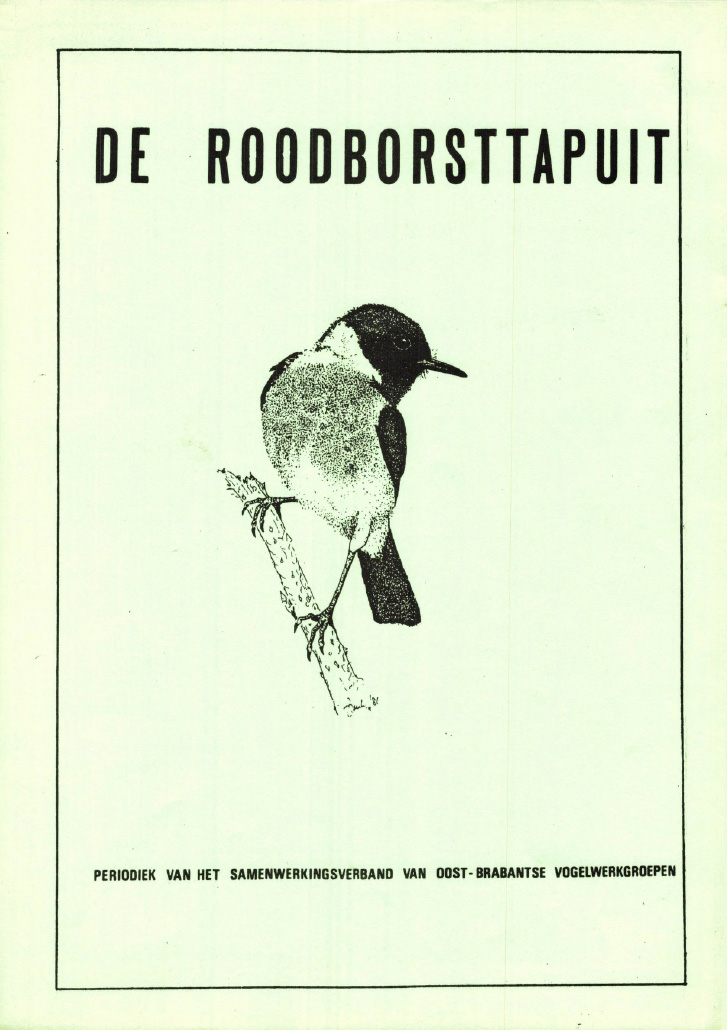 de roodborsttapuit   voorkant